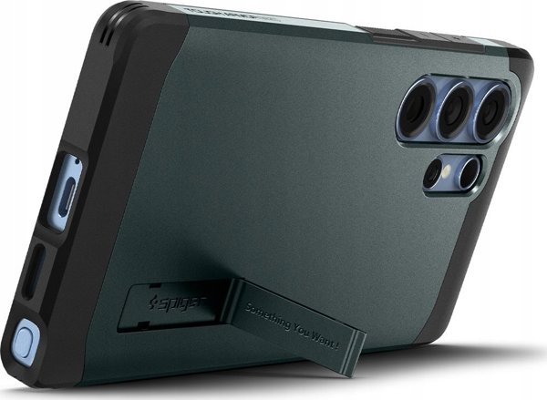 Θήκη Spigen Tough Armor MagSafe για Samsung Galaxy S25 Ultra πράσινο