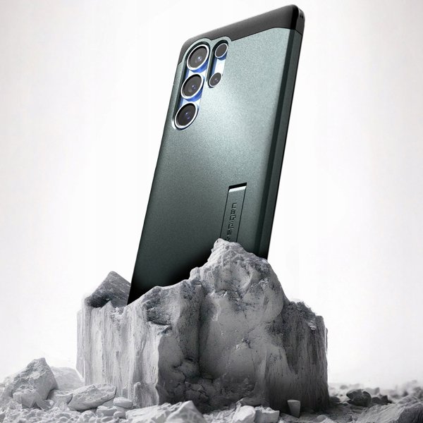 Θήκη Spigen Tough Armor MagSafe για Samsung Galaxy S25 Ultra πράσινο