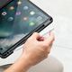 Uniq Θήκη Moven για iPad 10.2" (2020), Αντικραδασμική με Διάφανη Πλάτη, Γκρι/Ανθρακί
