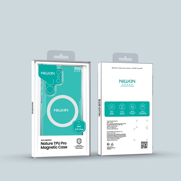 Θήκη Nillkin Nature TPU Pro Magnetic Case με MagSafe για Samsung Galaxy S25 Ultra - λευκό