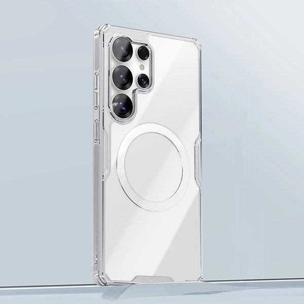 Θήκη Nillkin Nature TPU Pro Magnetic Case με MagSafe για Samsung Galaxy S25 Ultra - λευκό