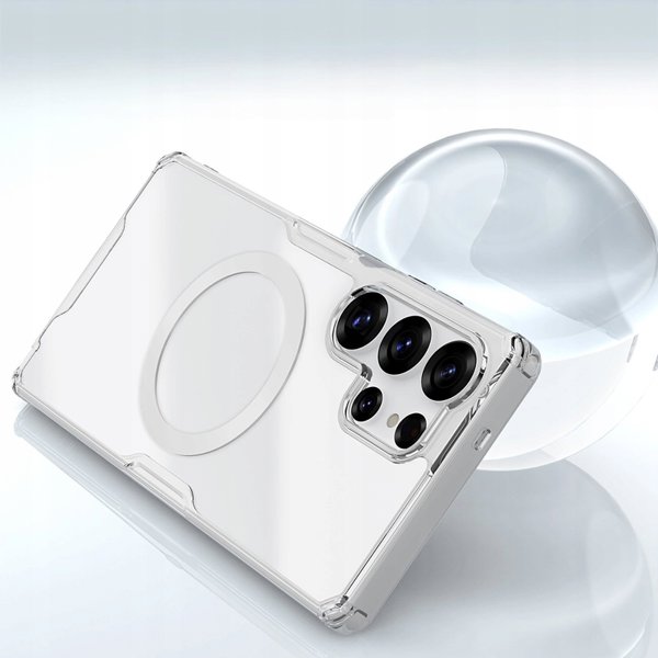 Θήκη Nillkin Nature TPU Pro Magnetic Case με MagSafe για Samsung Galaxy S25 Ultra - λευκό