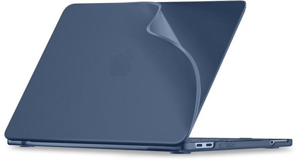 Θήκη Tech-Protect Softshell MacBook Neo 13 2026, Matte Indigo