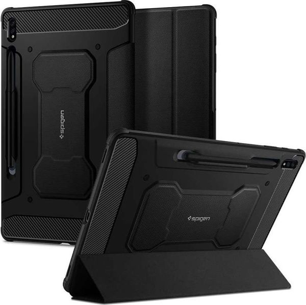 Θήκη για tablet Spigen Θήκη Spigen Rugged Armor Pro για Samsung Galaxy Tab S7 11.0 T870/T875 Μαύρο
