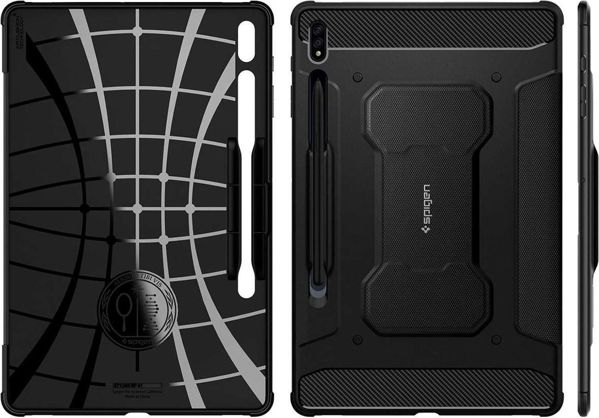 Θήκη για tablet Spigen Θήκη Spigen Rugged Armor Pro για Samsung Galaxy Tab S7 11.0 T870/T875 Μαύρο