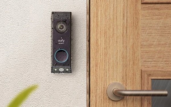 Eufy T8600321 Dual Lens 2K Video Doorbell - Black