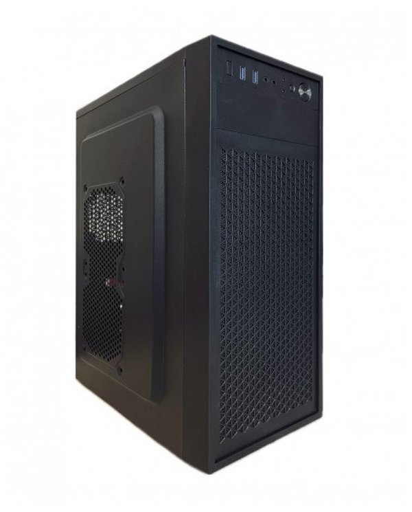 EUROCASE skříň ML N6-530B, Midi Tower, 2x USB 3.0, 2x audio, bez zdroje