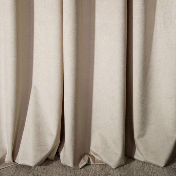 Eurofirany Διακοσμητική Κουρτίνα Velvet Melanie Beige 140x270cm