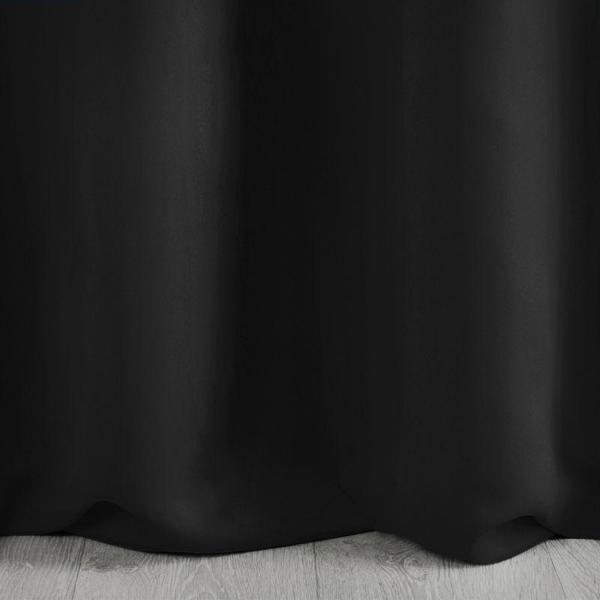 Eurofirany Κουρτίνα συσκότισης BLACKOUT λεία, ημι-ματ LOGAN 140X270 Ταινία