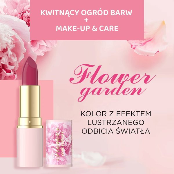 Eveline Flower Garden ενυδατικό κραγιόν χειλιών 03