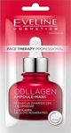 Eveline Face Therapy Professional Μάσκα Προσώπου Αμπούλα με Κολλαγόνο για Σύσφιξη & Αναγέννηση 8ml