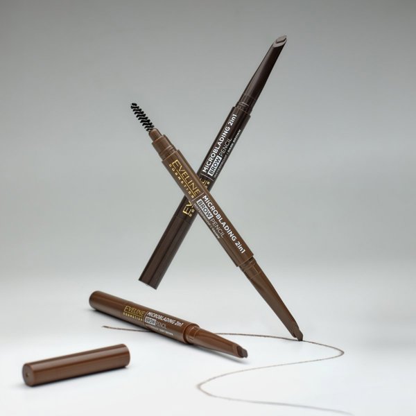 EVELINE KOLOROWKA Eveline Kredka d/brwi 2w1 Brow 02 Soft (088492)