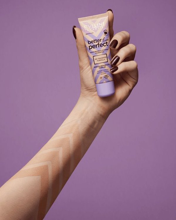 EVELINE KOLOROWKA Eveline Better Than Perfect Ενυδατικό και καλυπτικό foundation αρ. 05 Creamy Beige 30ml