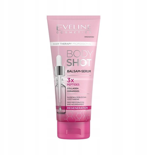 Eveline Eveline Cosmetics, Body Therapy Professional, Peptide, Collagen, Ceramide, Regenerating, Morning, Balm, 200 ml For Women