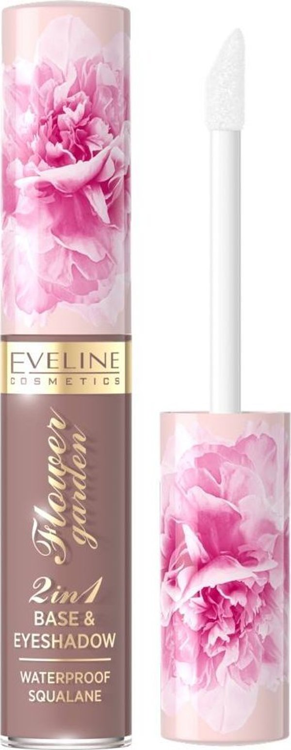 EVELINE Flower Garden Υγρή Σκιά Ματιών 2 σε 1 nr 03 6.5ml