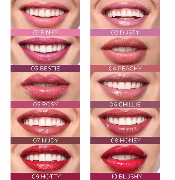 Eveline Vinyloce Vinyl Lip Liquid ενυδατικό κραγιόν χειλιών 01 Pinky 4ml
