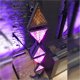 EVOLIGHTS LUMEN ONE 6x60W WW + 96x0,5W RGB LED Προβολέας Σκηνής