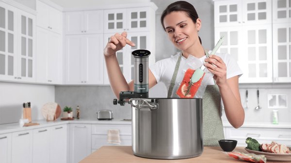 Evolveo Salente SuChef, Sous Vide Μαγειρικό Σκεύος Ακριβείας, Ανοξείδωτο, 1200W