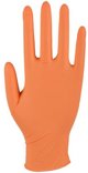 Examination glove, ABENA Classic Sensitive, S, orange, nitrile, powder-free - (100 pcs.)