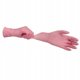 Examination glove, ABENA Classic Sensitive, XS, pink, nitrile, powder-free - (100 pcs.)