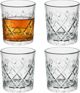 Excellent Houseware Σετ Ποτήρια Ουίσκι, 4 Τεμάχια, 230 ml, από Χοντρό Γυαλί
