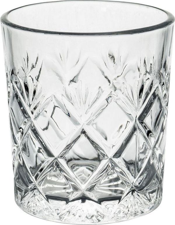 Excellent Houseware Σετ Ποτήρια Ουίσκι, 4 Τεμάχια, 230 ml, από Χοντρό Γυαλί