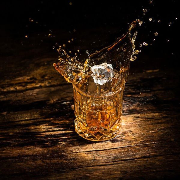 Excellent Houseware Σετ Ποτήρια Ουίσκι, 4 Τεμάχια, 230 ml, από Χοντρό Γυαλί