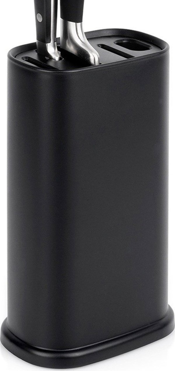 Excellent Houseware Βάση Οργάνωσης για 5 Μαχαίρια και Ψαλίδι, Πλαστική, 12.4 x 8 x 21 εκ.