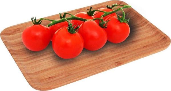 Excellent Houseware Δίσκος Σερβιρίσματος Μπαμπού 33x23 cm Καφέ