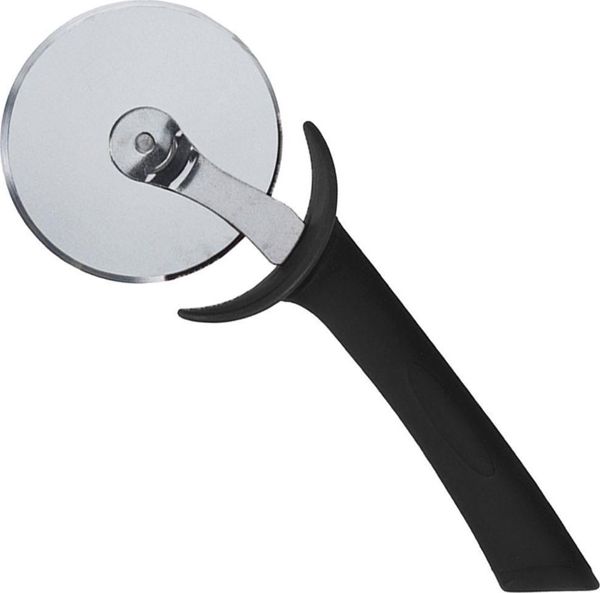 Excellent Houseware Στρογγυλό Ανοξείδωτο Μαχαίρι για Πίτσα με Προστατευτικό, Ραδίκι Κοπής 20,5 cm