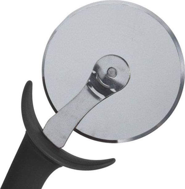 Excellent Houseware Στρογγυλό Ανοξείδωτο Μαχαίρι για Πίτσα με Προστατευτικό, Ραδίκι Κοπής 20,5 cm