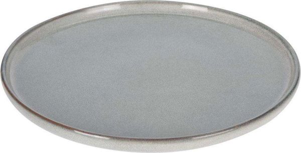 Excellent Houseware Σετ Δείπνου 16 Τεμαχίων, Κεραμικά Πιάτα για 4 Άτομα, Καφέ Χρώμα