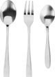 Excellent Houseware Σετ Μαχαιροπίρουνα 39 Τεμαχίων, Ασημί, από Ανοξείδωτο Ατσάλι για Καθημερινή Χρήση