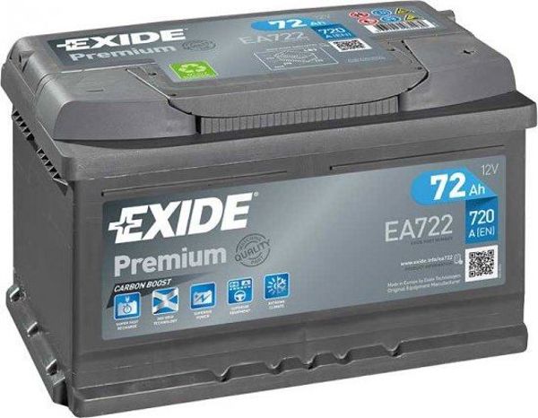 EXIDE AKUMULATOR 72AH /+P/ AUDI,OPEL /EXIDE-P