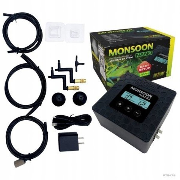 Exo Terra Monsoon Nano Σύστημα Ψεκασμού για Terrarium, Προγραμματιζόμενο