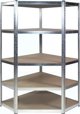 ExtraLink EXTRALINK ΓΩΝΙΑΚΟ ΡΑΦΙ 5 ΕΠΙΠΕΔΩΝ 180X90X30 175 KG-0892