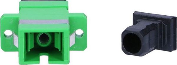 ExtraLink SC/APC SIMPLEX ADAPTER GREEN
