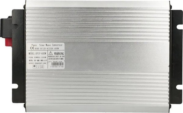 ExtraLink Extralink EXTRALINK VOLTAGE CONVERTER 12V - 230V, 600W, PURE SINUS OPIP-600W