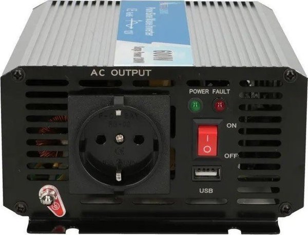 ExtraLink Extralink EXTRALINK VOLTAGE CONVERTER 12V - 230V, 600W, PURE SINUS OPIP-600W