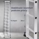 ΣΚΑΛΑ ΑΡΘΡΩΤΗ LAD3X4M 3X4, 3,55 M EXTRALINK