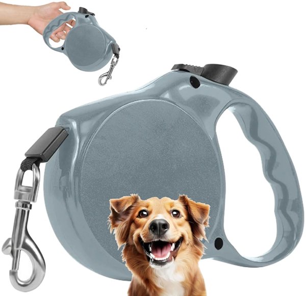 Ιμάντας Extralink Pets | ισχυρός ελαφρύς αναδιπλούμενος για σκύλο γάτα μακρύς αυτόματος κλείδωμα 5μ pet-830