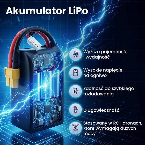 Extralink LiPo 6S 1300mAh XT60 150C