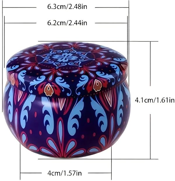 Extralink HOME ZESTAW 4 SZT?WIEC SOJOWYCH ZAPACHOWE?WIECE DEKARACYJNE NA PREZENT+ BOX W-1505