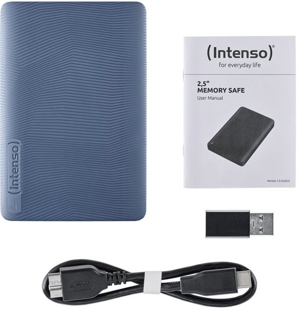 External HDD INTENSO 1000 GB Colour Blue 6029565