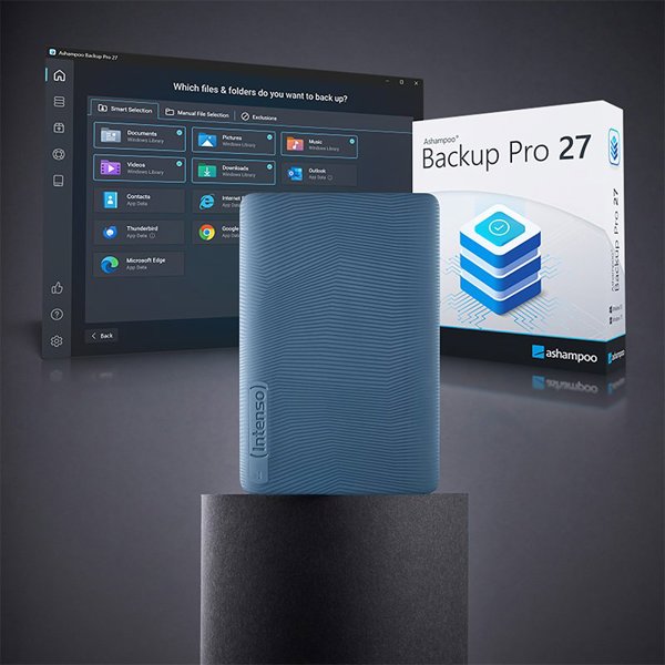 External HDD INTENSO 1000 GB Colour Blue 6029565