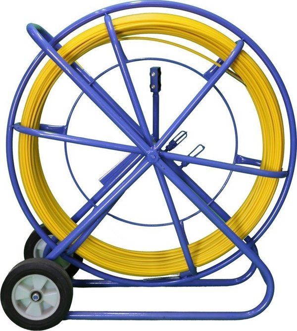 ExtraLink ράβδος έλξης καλωδίων 13MM 300M από υαλονήματα, κίτρινη