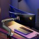 F6-G RGB Φωτισμός Gaming Ισχυρός Επιτραπέζιος Βραχίονας για Οθόνες 32-60 ιντσών