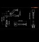 F7-G RGB φωτισμός gaming με δυνατό επιτραπέζιο στήριγμα για οθόνες 32-60 ιντσών