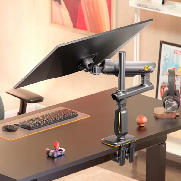 F7-G RGB φωτισμός gaming με δυνατό επιτραπέζιο στήριγμα για οθόνες 32-60 ιντσών