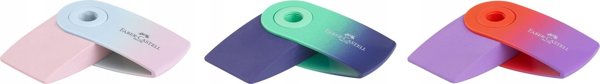 Faber-Castell Γόμα Sleeve Mini Flow Edition, Λευκή